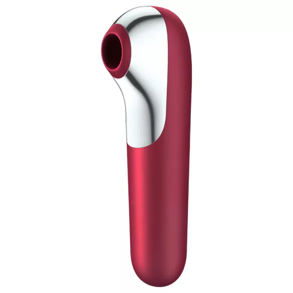 Satisfyer Dual Love - вибратор за вагина и клитор - умен - червен