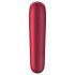 Satisfyer Dual Love - интелигентен вагинален и клиторен вибратор (червен)