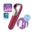 Satisfyer Dual Love - вибратор за вагина и клитор - умен - червен