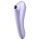 Satisfyer Dual Pleasure - интелигентен 2в1 вибратор с въздушни вълни (лилав)