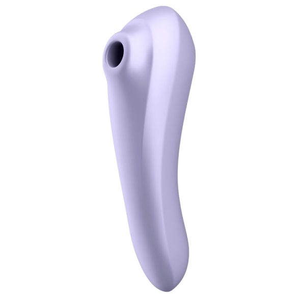 Satisfyer Dual Pleasure - интелигентен 2в1 вибратор с въздушни вълни (лилав)