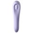 Satisfyer Dual Pleasure - интелигентен 2в1 вибратор с въздушни вълни (лилав)