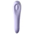 Satisfyer Dual Pleasure - вибратор с въздушни вълни и клитор стимулатор - лилав