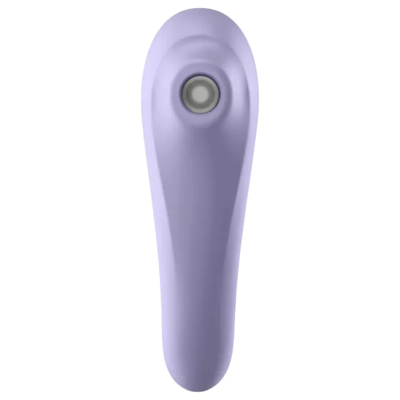 Satisfyer Dual Pleasure - вибратор с въздушни вълни и клитор стимулатор - лилав