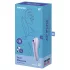Satisfyer Dual Pleasure - вибратор с въздушни вълни и клитор стимулатор - лилав