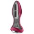 Satisfyer Rotator Plug 2 - акумулаторен анален вибратор с мъниста (червен)
