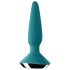 Satisfyer Plug-ilicious 1 - интелигентен анален вибратор (зелен)