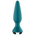 Satisfyer Plug-ilicious 1 - интелигентен анален вибратор (зелен)