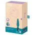Satisfyer Plug-ilicious 1 - анален вибратор с управление чрез приложение (зелен)