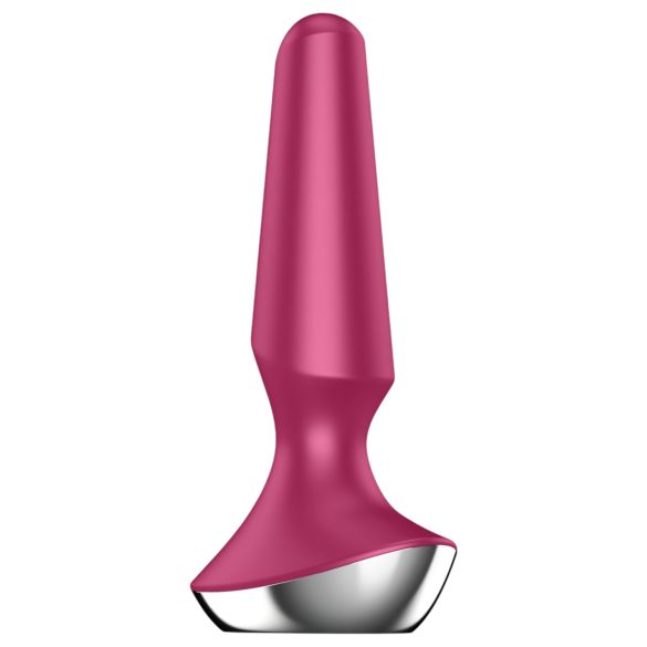 Satisfyer Plug-ilicious 2 - интелигентен анален вибратор (червен)