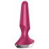 Satisfyer Plug-ilicious 2 - интелигентен анален вибратор (червен)