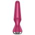 Satisfyer Plug-ilicious 2 - интелигентен анален вибратор (червен)
