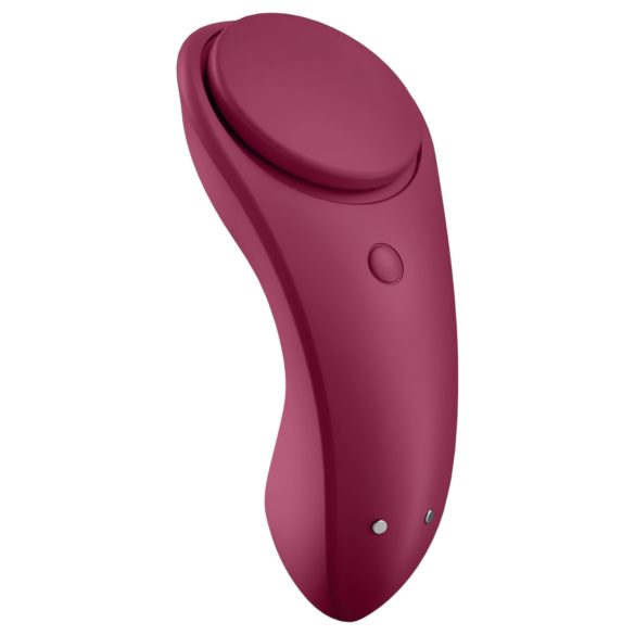 Satisfyer - вибриращо бикини с дистанционно - водоустойчив - червен