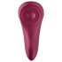 Satisfyer Sexy Secret - умен водоустойчив вибратор за бельо (червен)