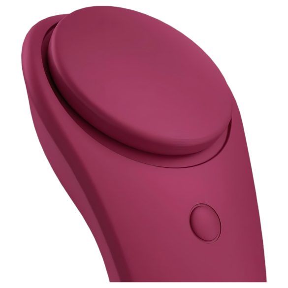 Satisfyer - вибриращо бикини с дистанционно - водоустойчив - червен