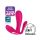 Satisfyer Top Secret Plus - умен 3-върхов вибратор (розов)
