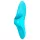 Satisfyer Teaser - вибратор за пръсти с акумулатор - водоустойчив - тюркоаз
