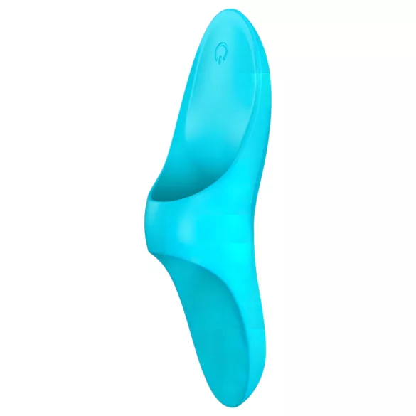 Satisfyer Teaser - вибратор за пръсти с акумулатор - водоустойчив - тюркоаз