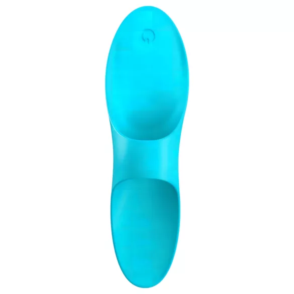 Satisfyer Teaser - вибратор за пръсти с акумулатор - водоустойчив - тюркоаз
