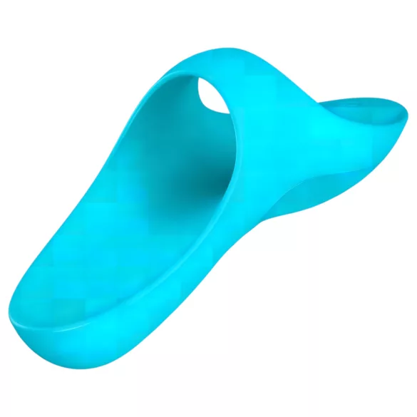 Satisfyer Teaser - вибратор за пръсти с акумулатор - водоустойчив - тюркоаз