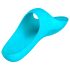 Satisfyer Teaser - водоустойчив пръстов вибратор, турско синьо