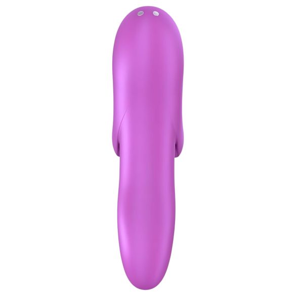 Satisfyer Bold Lover - Акумулаторен, водоустойчив пръстов вибратор (розов)