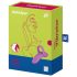 Satisfyer Bold Lover - акумулаторен, водоустойчив вибратор за пръсти (розов)