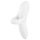 Satisfyer Смел Любовник - акумулаторен, водоустойчив пръстов вибратор (бял)