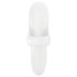 Satisfyer Смел Любовник - акумулаторен, водоустойчив пръстов вибратор (бял)