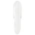 Satisfyer Смел Любовник - акумулаторен, водоустойчив пръстов вибратор (бял)