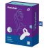 Satisfyer Смел Любовник - акумулаторен, водоустойчив пръстов вибратор (бял)