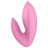 Satisfyer Love Riot - акумулаторен, водоустойчив вибратор за пръст (розов)