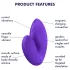 Satisfyer Love Riot - презареждащ се водоустойчив вибратор за пръсти - лилав