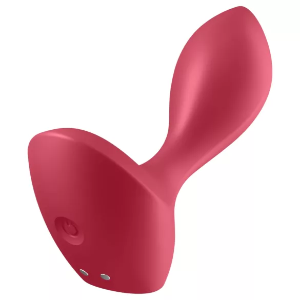 Satisfyer Backdoor Lover - анален вибратор с акумулатор, водоустойчив - червен