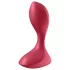 Satisfyer Backdoor Lover - анален вибратор с акумулатор, водоустойчив - червен
