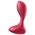Satisfyer Backdoor Lover - анален вибратор с акумулатор, водоустойчив - червен