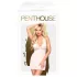 Penthouse Sweet & Spicy - дамски дантелен комплект с яка - бял - L/XL