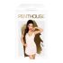 Penthouse Casual Seduction - дантелена нощница и прашка (бяла)