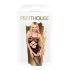 Penthouse Hot Nightfall - дамски вълнообразен отворен сет от мрежа - черен - XL