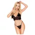 Penthouse Double Spice - дантелен сутиен комплект - черен - M/L