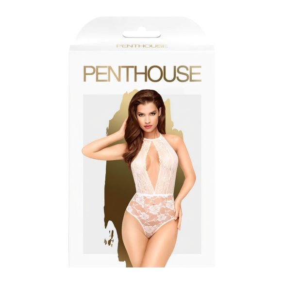Penthouse Toxic Powder - боди с яка - бяло - M/L