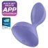 Satisfyer Sweet Seal - умен анален вибратор (лилаво)