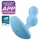 Satisfyer Deep Diver - анален вибратор с управление чрез приложение (син)