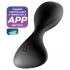 Satisfyer Trendsetter - анален вибратор с управление чрез приложение (черен)