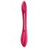 Satisfyer Elastic Joy - акумулаторен, гъвкав вибратор за двойки (червен)