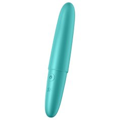   Satisfyer - вибратор куршум - водоустойчив - тюркоаз