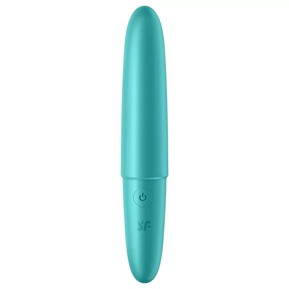 Satisfyer - вибратор куршум - водоустойчив - тюркоаз