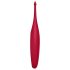 Satisfyer Twirling Fun - акумулаторен, водоустойчив клиторен вибратор (червен)