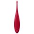 Satisfyer Twirling Fun - акумулаторен, водоустойчив клиторен вибратор (червен)