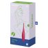 Satisfyer Twirling Fun - акумулаторен, водоустойчив клиторен вибратор (червен)